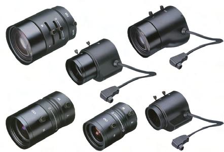 Lenses Lenses 175 Varifocal Lenses Installation/Configuration Notes 5 Features High-quality optics 1/3-inch and 1/2-inch formats Reliable, robust construction Focal length options Compact design