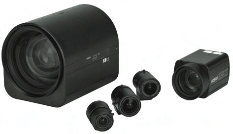 184 Lenses Lenses IR-Corrected Zoom and Varifocal Lenses 2 4 1 3 5 Auto iris Connector (Solder side view) 1 Power 2 Not Used 3 Video Features 4 Ground IR corrected for operation with high performance