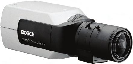 Cameras CCD Color 23 LTC 0610 Series DinionXF Color Cameras Features 15-bit DSP technology XF-Dynamic Bilinx communication NightSense Default shutter Lens wizard Auto black Video motion detection 540