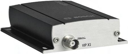 IP Network Video X-Range 341 X-Range VIP X1 Single-channel Video Encoder By routing the IP video to a high performance VIP XD video decoder or a VIDOS Monitor Wall you can present the video with
