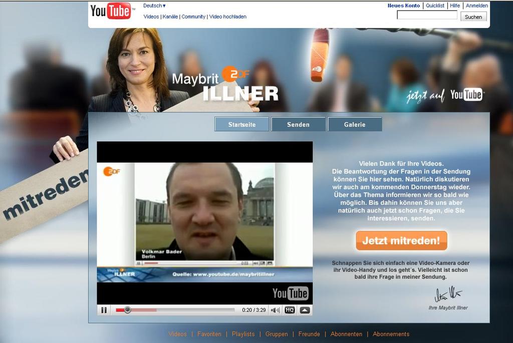 ZDF Channels YouTube Staking our claim Germany s favourite video portal High