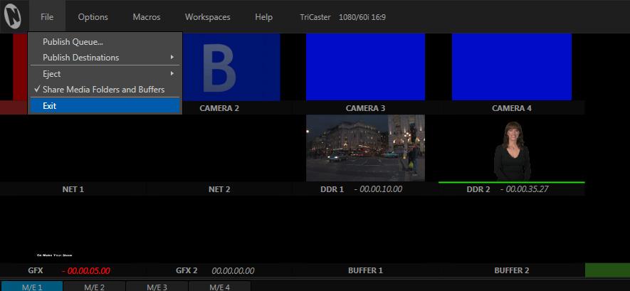 TriCaster Mini Go Make Your Show Guide 53 TRICASTER MINI AND ISO RECORDING The internal storage configuration varies between the two TriCaster Mini models the HD-4i and the HD-4.