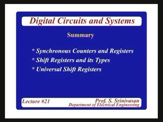 Digital Circuits and Sy
