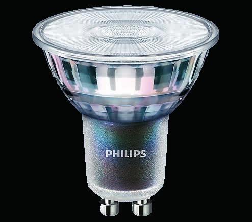 Philips Lighting Ultra high CRI97 on the Expert colour