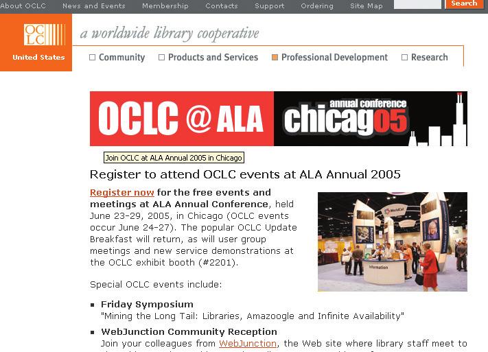 Jonathan Furner, Assistant Editor of the DDC, is one of the speakers in the ALCTS CC: DA program, Cataloging Cultural Objects: Toward a Metadata Content Standard for Libraries, Archives, and Museums,