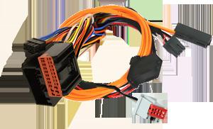 Connections: 1x A/V and 1x rear view camera input ; 1x video output ; S-connection; reversing signal For BMW vehicles: Series 3 (E46) Series 5 (E39) X5 (E53) Series 7 (E38) USB-LR USB media player