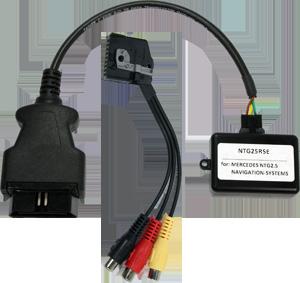 This interface allows for the activation of the rear view camera function with Mercedes vehicles with the COMAND NTG2.