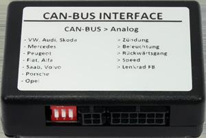 CAN BUS / STEERING WHEEL CONTROLS CX-301 CAN BUS Interface.