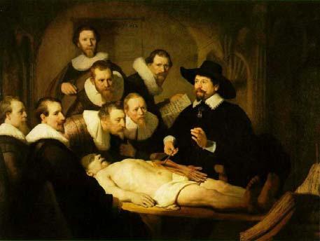 As if in the face of death s representation, the modern human being has been gradually transformed into a corpse similar to Aris Kindt s dead body in Rembrandt s (1632) The Anatomy Lesson 22 painting.