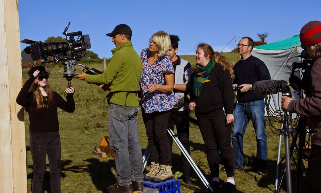 Image: On set of Conquest of Emmie ABOUT WIDE ANGLE TASMANIA Established in 2005, Wide Angle Tasmania is the state s screen development organisation.