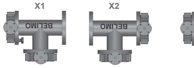 Butterfly Valve Selection HD, L Series Valves, 3-way Configuration D163_12 CONFIG CODE X10 ON/OFF OR MOD@2 VDC MASTER VALVE IS OPEN MASTER VALVE @ FAIL FAIL IN PLACE CONFIG CODE X20 ON/OFF OR MOD@2