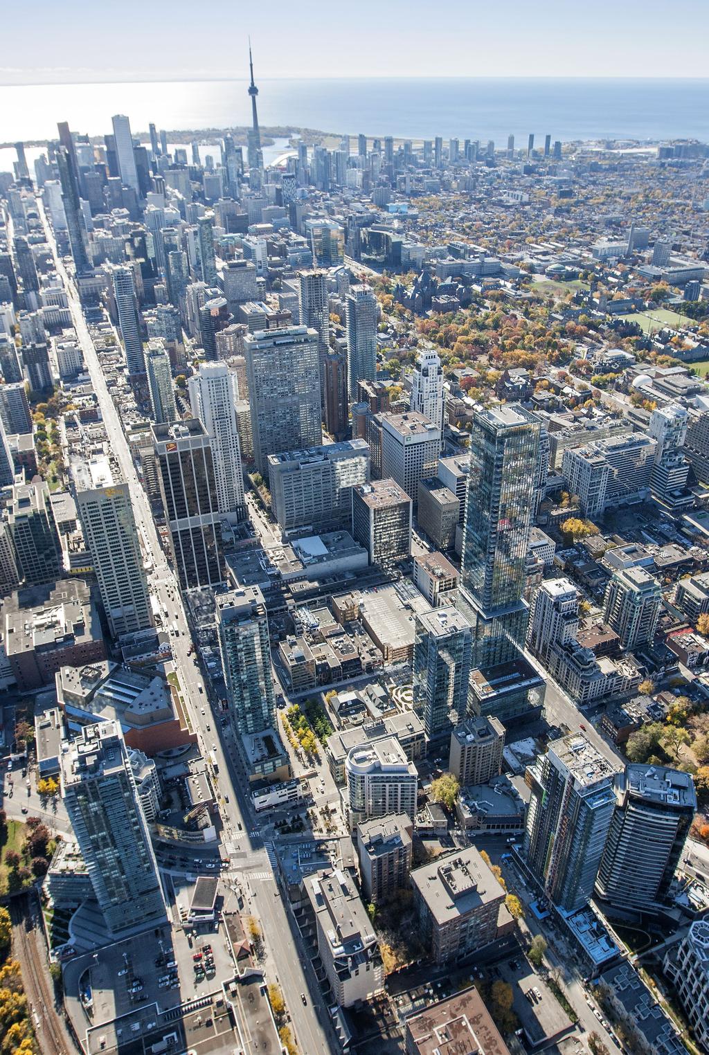 City of Toronto 6.0 million POPULATION IN THE GREATER TORONTO AREA 2.85 million 93 Bloor Street West POPULATION IN THE CITY OF TORONTO ST T.