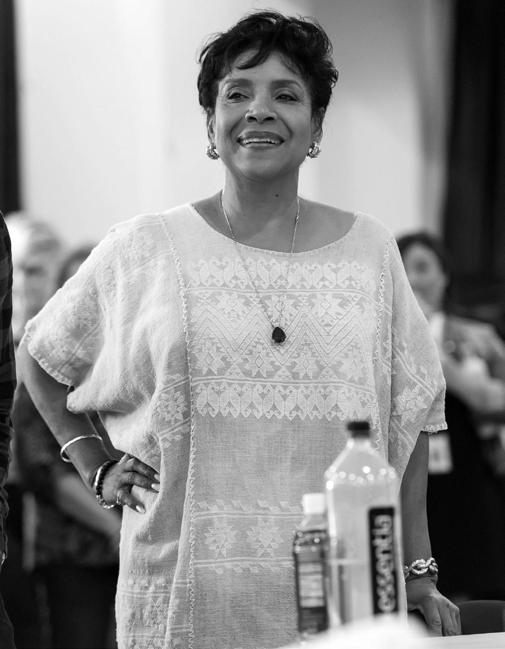 In the rehearsal room for HEAD OF PASSES 2 3 1 1 Cast member Phylicia