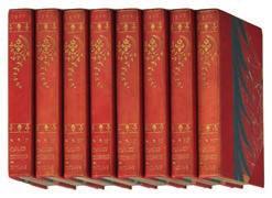 engraved title, second and third volumes with half-titles, all with engraved plates, heavily spotted, as usual, recent matching antique-style green half morocco gilt with leather labels to spines,