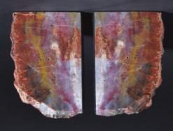 specimen, polished throughout to show the iridescent flashes of colour, 35cm high (1) 150-200 Lot 102