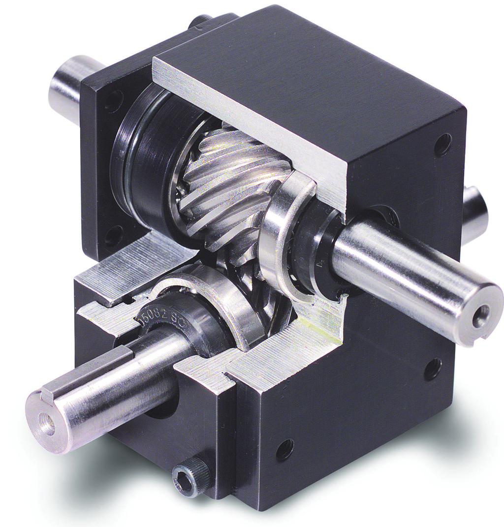 RIGHT ANGLE GEAR DRIVES Take a turn for the better! Look below, at the common design features we made standard in W.C. Branham Inc. Right Angle Gear Drives.