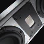 We recommend choosing the center from the same series as the loudspeakers in order to ensure an ideal match of the sound properties with the loudspeakers.