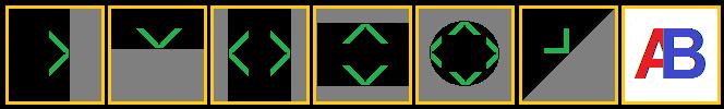 Transitions can be performed manually using the T-Bar or automatically by using the SPEED and AUTO TAKE buttons. Vertical Wipe Left to Right. Vertical Wipe Right to Left.
