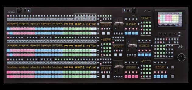 New generation HANABI series, 7M/E * switcher launched HANABI The new switcher is a powerful 7 Video M/E machine and a game changer in today s video production switchers.