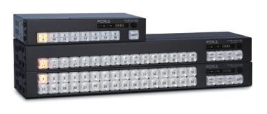 Options With the HVS-350HS, you can add just the input and output formats you need, in just the amount needed. There are 4 expansion slots for input and 2 for output.