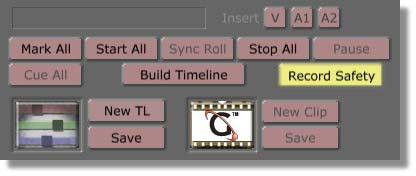 Quick Start 26 Chapter 2 7. Click the Build Timeline button in the VTR Transport/Sync Roll/ Live Digitize panel. Build Timeline Button Figure 2.