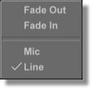 Reference 64 Chapter 3 Channel Fader (Attenuator, Slider) Controls the level of the channel. By clicking-anddragging on the slider, the level can be controlled.