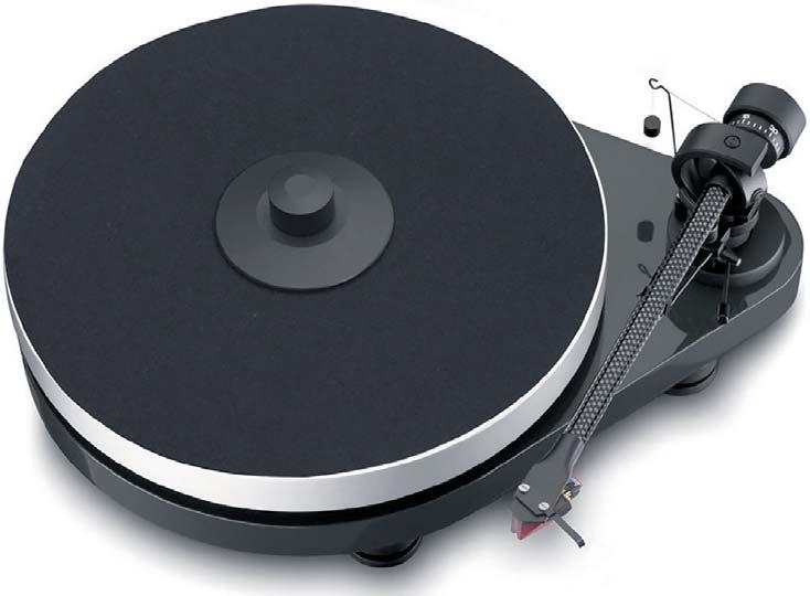 RPM line RPM 5 RPM 5 Manual turntable with 9 carbon tone-arm Turntable Belt drive design with low noise AC motor Type Select 2 Plinth out of MDF with high gloss anthracite surface MDF platter with
