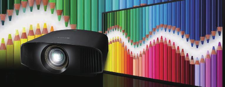 TRILUMINOS TM Display Discover true-to-life colors and tones. The projector incorporates TRILUMINOS color, reproducing more tones and textures than a standard projector system.