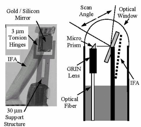3.1b Micromirror-based OCT Probe Integrated Force Array (IFA) Integrated force