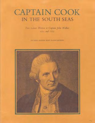 Gaston Renard Fine and Rare Books 15 27 Cook, James. CAPTAIN COOK IN THE SOUTH SEAS. Two Letters Written to Captain John Walker 1771 and 1775. Facsimile Edition with Transcriptions.