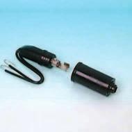 For temporary connection of coaxial cables. Use under doors or windows for example. Used in caravans. Connects outside coaxial cable to inside coaxial cable.