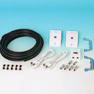aged: 10 m reel APN 93 11324 0074 APN 93 11324 00919 0 Code 778 Adaptors Coaxial Code 2080 TV Antenna Installation Kit 8 For converting male plugs to female sockets.