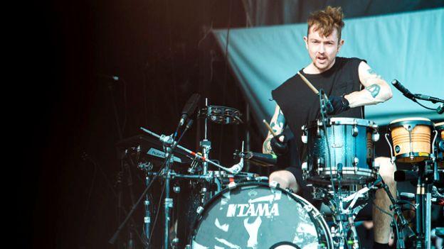 Thom Green- Drummer- Backup Vocal There are several more details on Thom Green, than any other band members at the moment. He was born in Harrogate, England as Thomas Sonny Green on November 5, 1985.