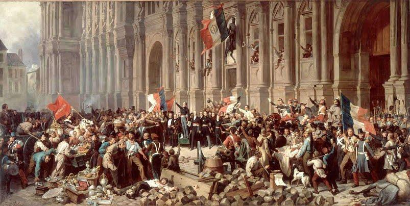 The revolutionary government of France confiscates