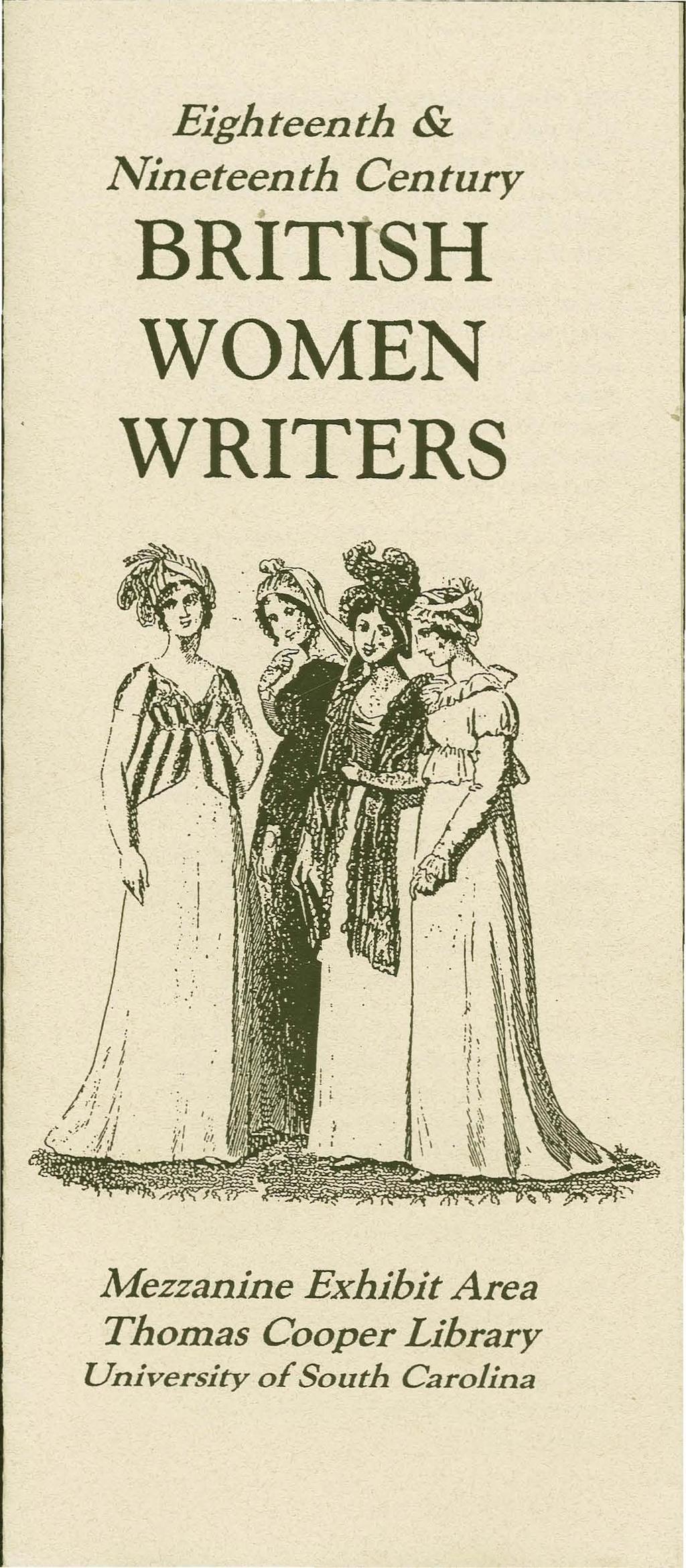 Eighteenth & Nineteenth Century BRiTISH WOMEN WRITERS Mezzanine