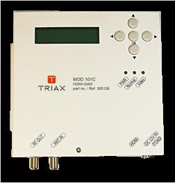 No. 300102 5702663001022 TFM01 The TRIAX Fullband Modulator TFM01 allows you to mix the output from any
