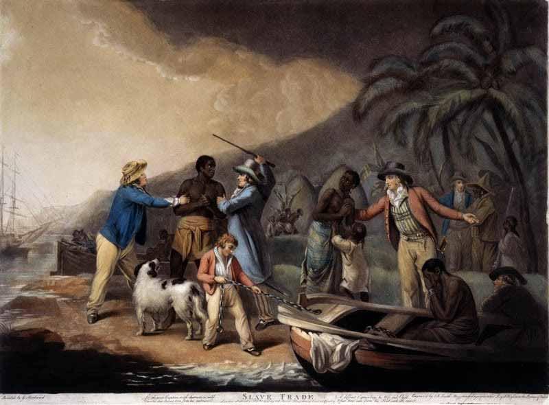 Example F: George Morland, The Slave Trade