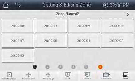 Settings Figure 13. Setting & Editing Zone: Indoor units 6. Select OK. The screen shown in Figure 13 will close.
