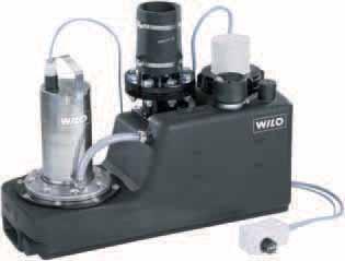 Wastewater collection and transport Sewage lifting units Series description Wilo-DrainLift S Special features/product benefits Easy to install due to: - Low weight - Large scope of delivery -