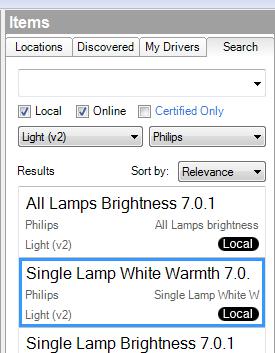 Lamp Group Brightness (was All Lamps Brightness) This driver enables you to control the brightness of all or a group of lights connected to the Hue bridge simultaneously.