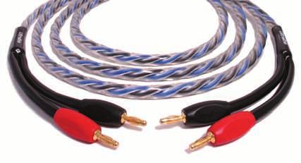 4 Bi-Wire Speaker Cable Dual-Gauge Solid Core Technology (99.99997% pure) copper conductors 2.44 5 4.57 8.0 10.