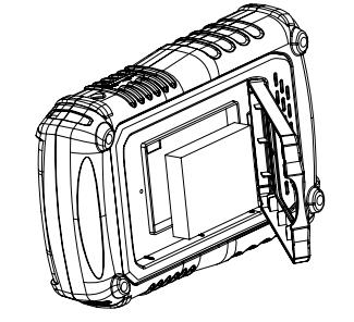 Put battery into the battery box and cover it tightly. As shown in figure3. 4. Tighten the screws using a screwdriver and turn on the instrument to check if it s successfully installed.