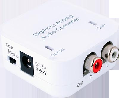 conversion (DAC and ADC) Upscale input signals for an enhanced listening experience (44.