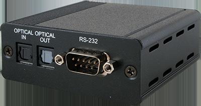 unit eliminating the need for a second power supply Bi-Directional Digital Audio over Single CAT Receiver Receive digital audio signals up to 300m
