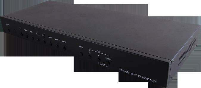 HDMI Distribution CSC-5500 Advanced HDMI / VGA Presentation Switch. Comprehensive multi-format presentation switch with on-board scaling.