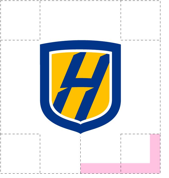Secondary Mark Isolated Shield The Hofstra University shield may be used on its own, especially for promotional materials such as wearables.