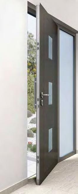 18 Schüco Sisteme din aluminiu pentru uşi ADS Uşa ideală de la Schüco: aşa cum doriţi Your dream door from Schüco: as you wish O uşă de aluminiu de la Schüco vă oferă o mulţime de avantaje:
