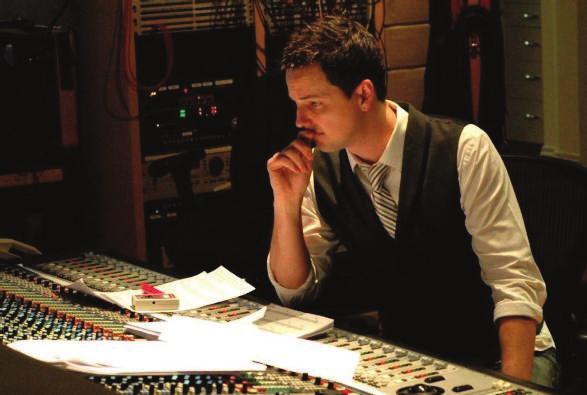 COMPOSER SPOTLIGHT By Sarah Benzuly Jason Graves during a string recording session at Skywalker Sound (Marin County, Calif.).