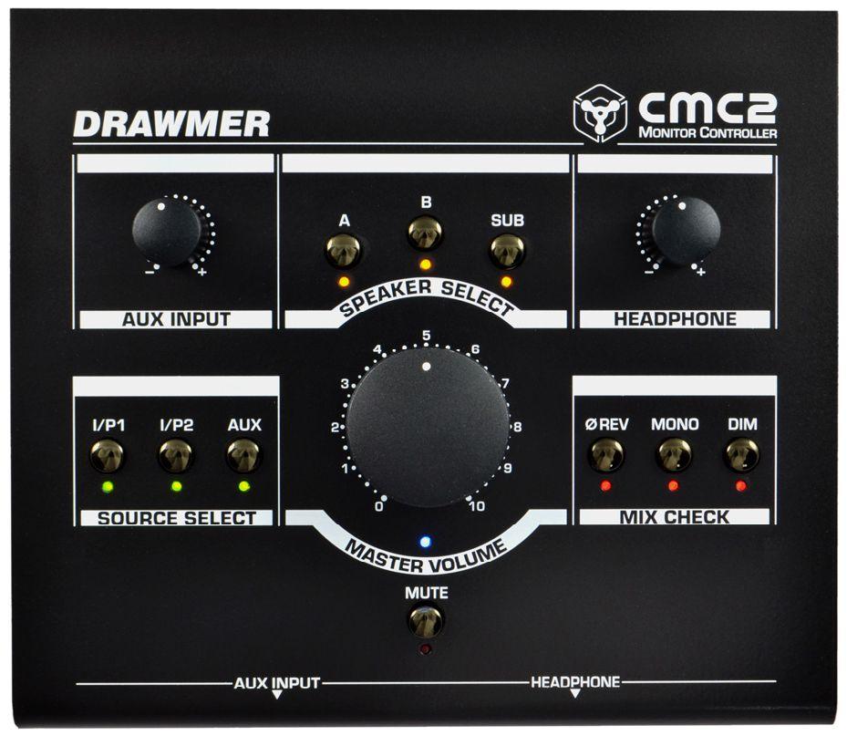 CMC2 Compact Monitor Controller Building on their success in the stereo monitor controller market, Drawmer are aiming to complete their range with the CMC2, a low cost, low profile, compact desktop