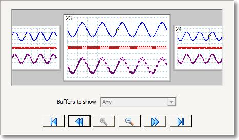 36 PicoScope and oscilloscope primer 5.27 Buffer Overview The PicoScope waveform buffer can hold up to 10,000 waveforms, subject to the amount of available memory in the oscilloscope.